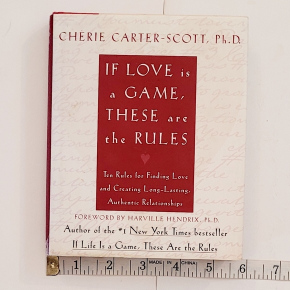 'If love is a game, these are the rules' Book - Picture 5 of 8